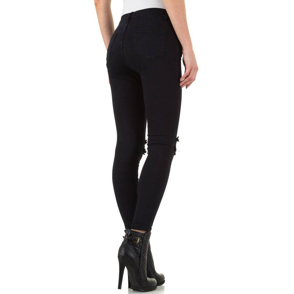 Damen Jeans von Laulia schwarz