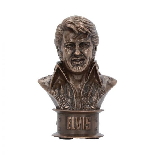 Bronze Elvis Büste klein