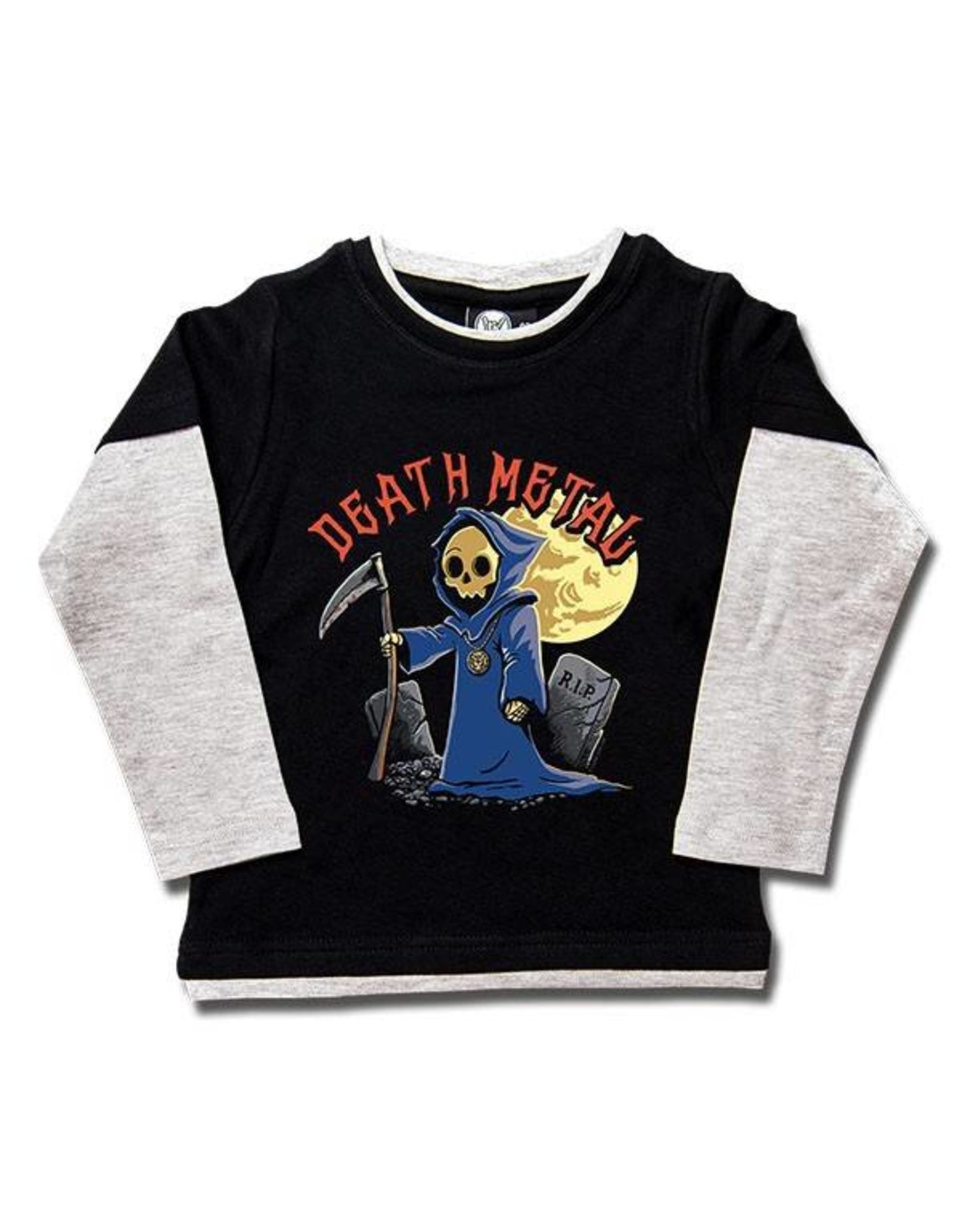 Kids Skater Shirt Death Metal