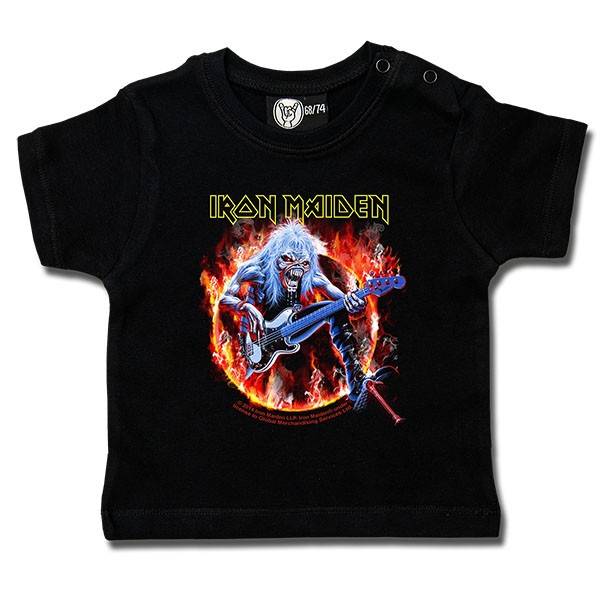 Iron Maiden (Fear Live Flame) Baby T-Shirt