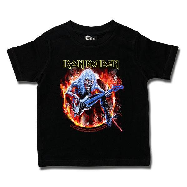 Iron Maiden (Fear Live Flame) Kids T-Shirt